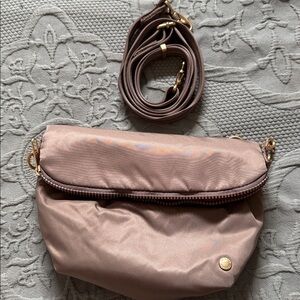 Pacsafe City Safe CX Covertible Crossbody Travel Purse Anti Theft - Blush Tan